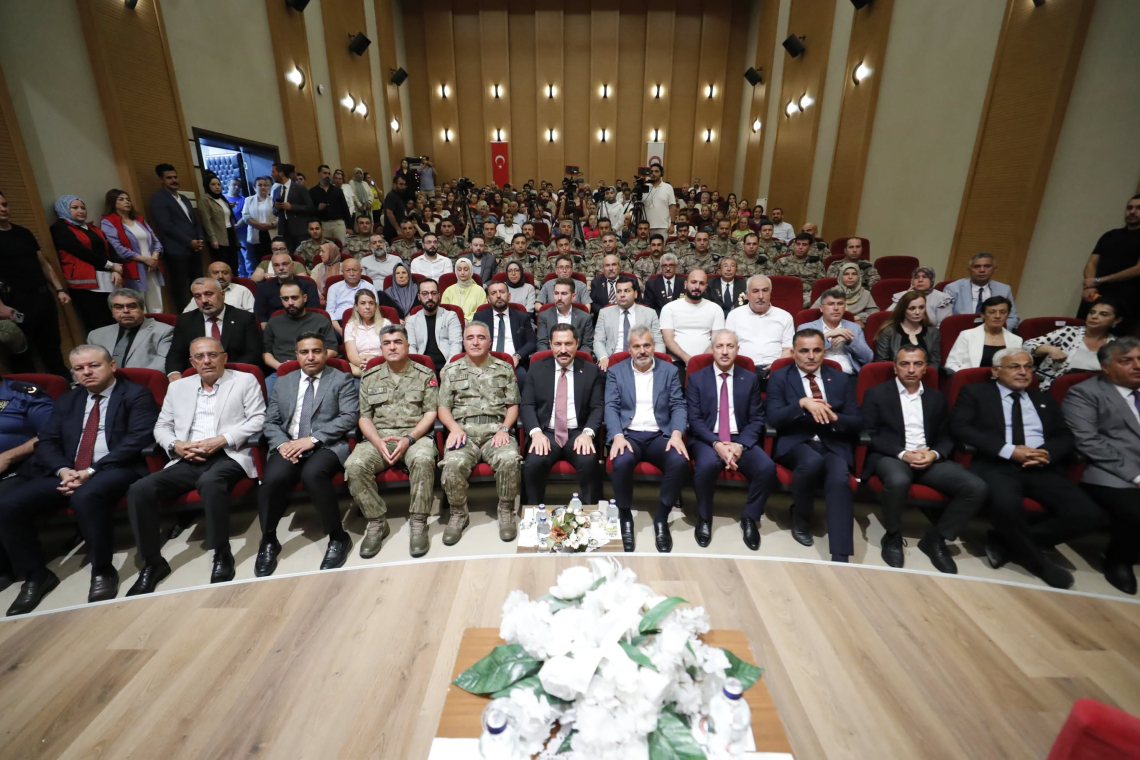 MKÜ'DE "İRADE BİZİM, ZAFER BİZİM" MESAJI VERİLDİ