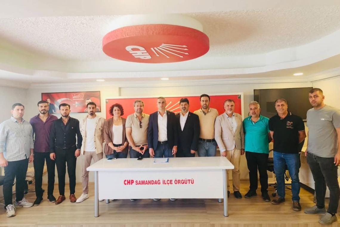 CHP SAMANDAĞ İLÇE YÖNETİMİ TOPLUCA İSTİFA ETTİ