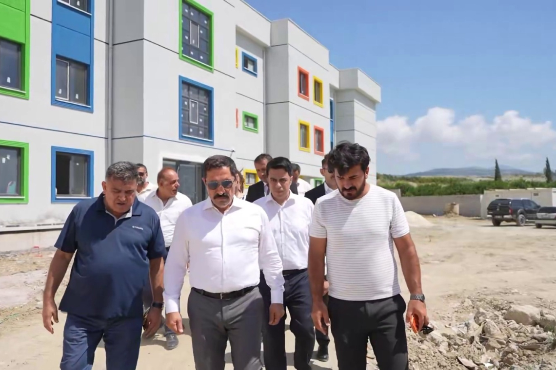 VALİ MASATLI YÜKSEL ACUN ANADOLU LİSESİ'NDE İNCELEMELERDE BULUNDU