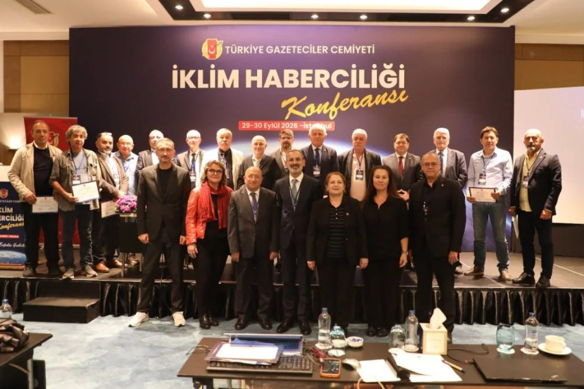 GAZETECİLER İKLİM KRİZİNE KARŞI BİR ARAYA GELDİ