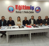 EĞİTİM-İŞ HATAY 1 NO’LU ŞUBE: “OKULLARIMIZ ŞİDDETİN ADRESİ OLAMAZ”