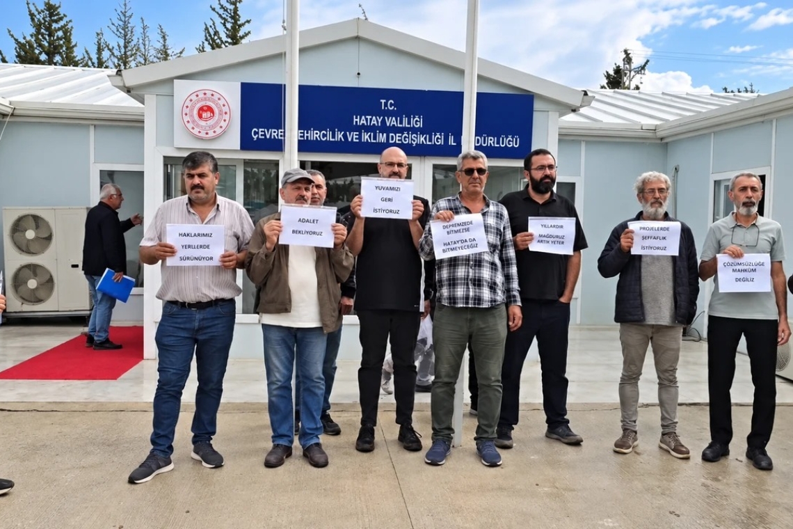 “AYRICALIK DEĞİL, EVLERİMİZİ İSTİYORUZ”