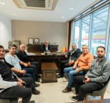 ALİ DABLAN SAMANDAĞ’DA İŞ DÜNYASIYLA BULUŞTU