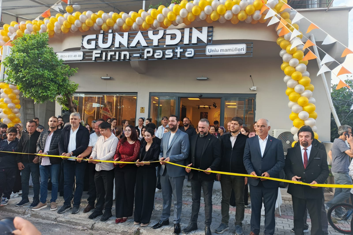 GÜNAYDIN FIRINI TÖRENLE HİZMETE GİRDİ