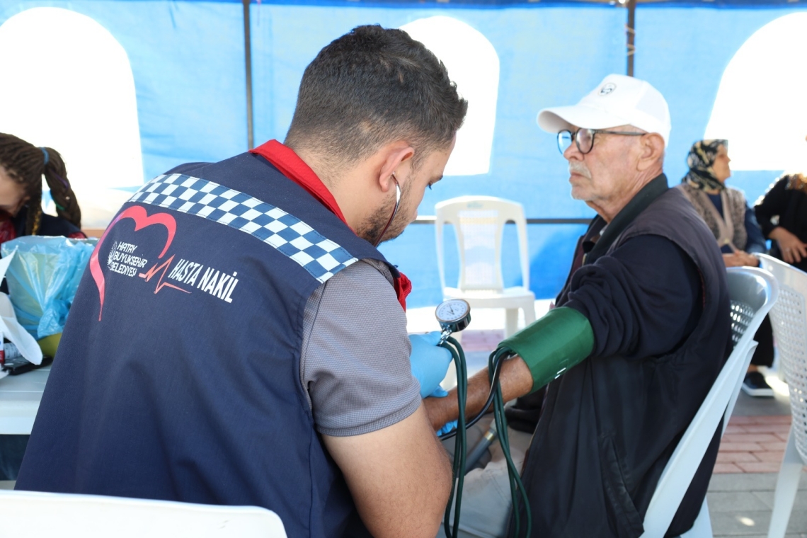 HBB’DEN SAMANDAĞ’DA ÜCRETSİZ SAĞLIK TARAMASI